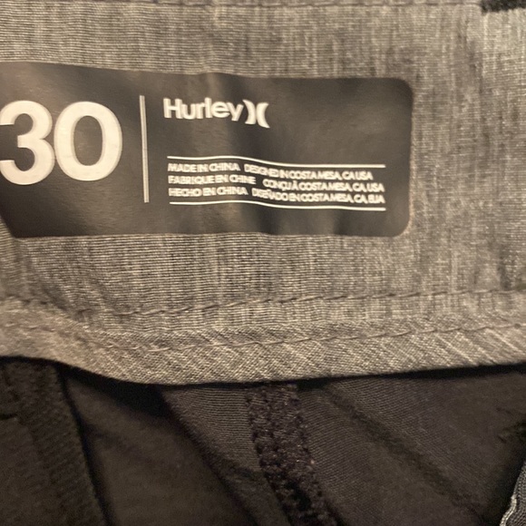 Hurley Phantom striped hybrid shorts size 30 - Picture 5 of 6